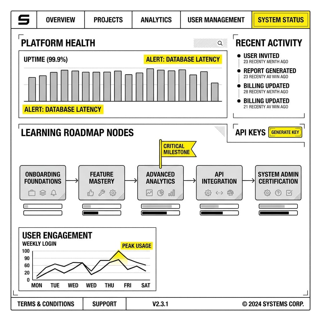 Verticle Industrial Light Dashboard